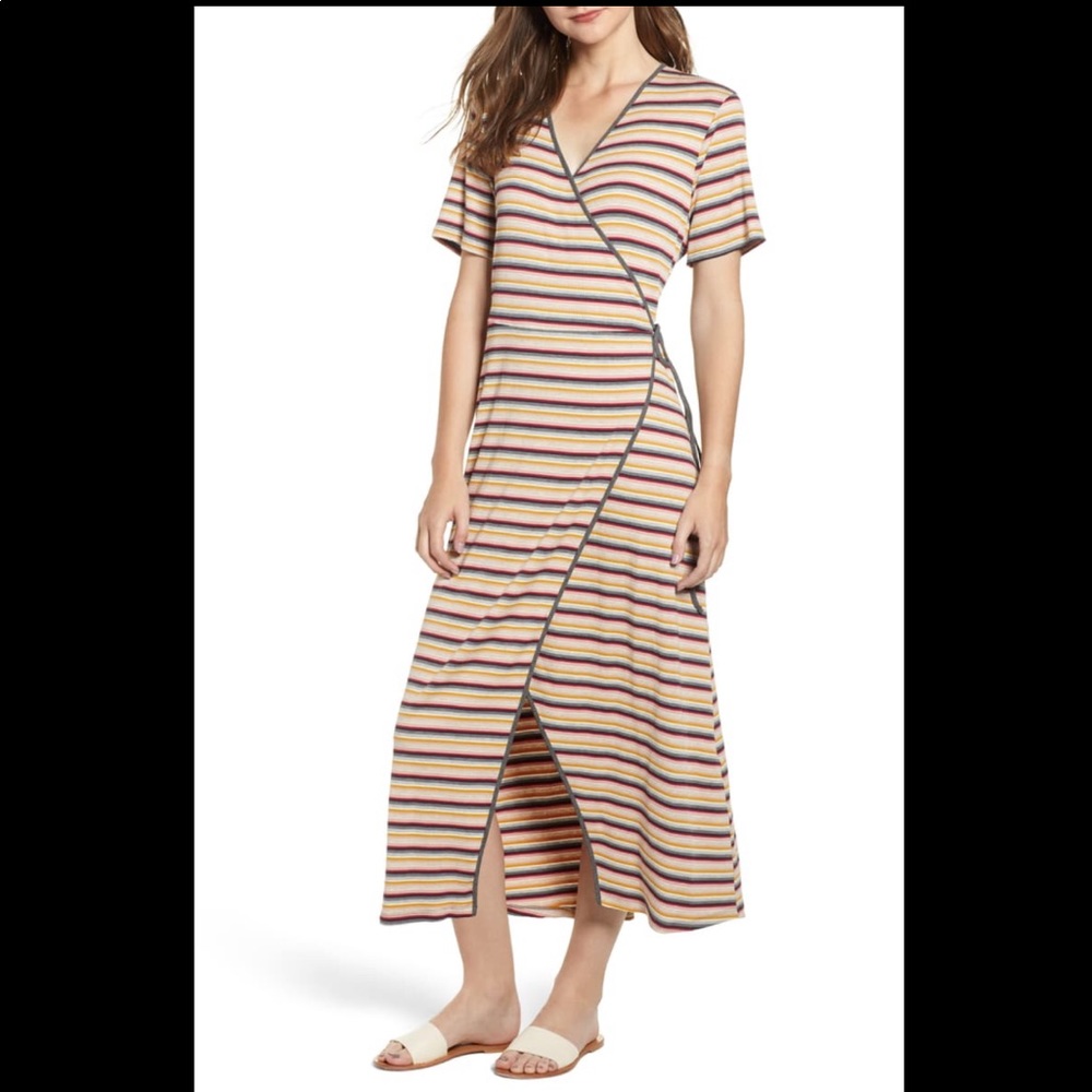 Maxi Wrap Dress - All in Favor